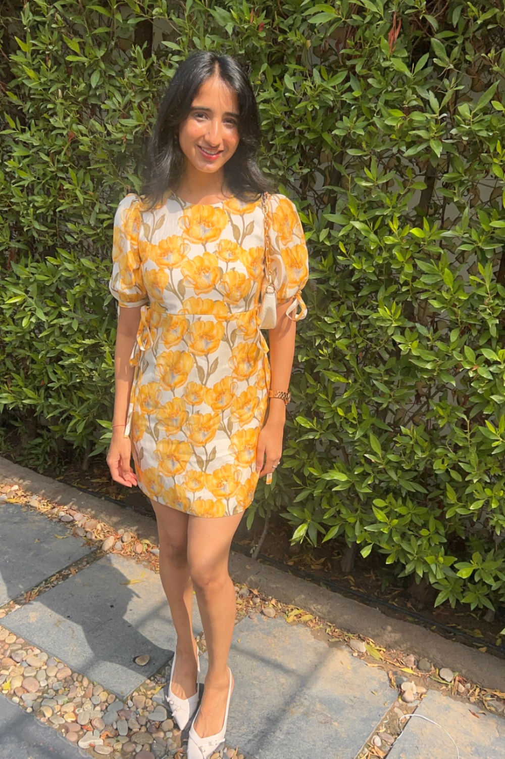 Yellow Flower Dress