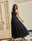 CROSSOVER MAXI DRESS
