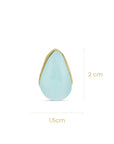Wonders Of the Waves Earrings (Cobalt Blue)