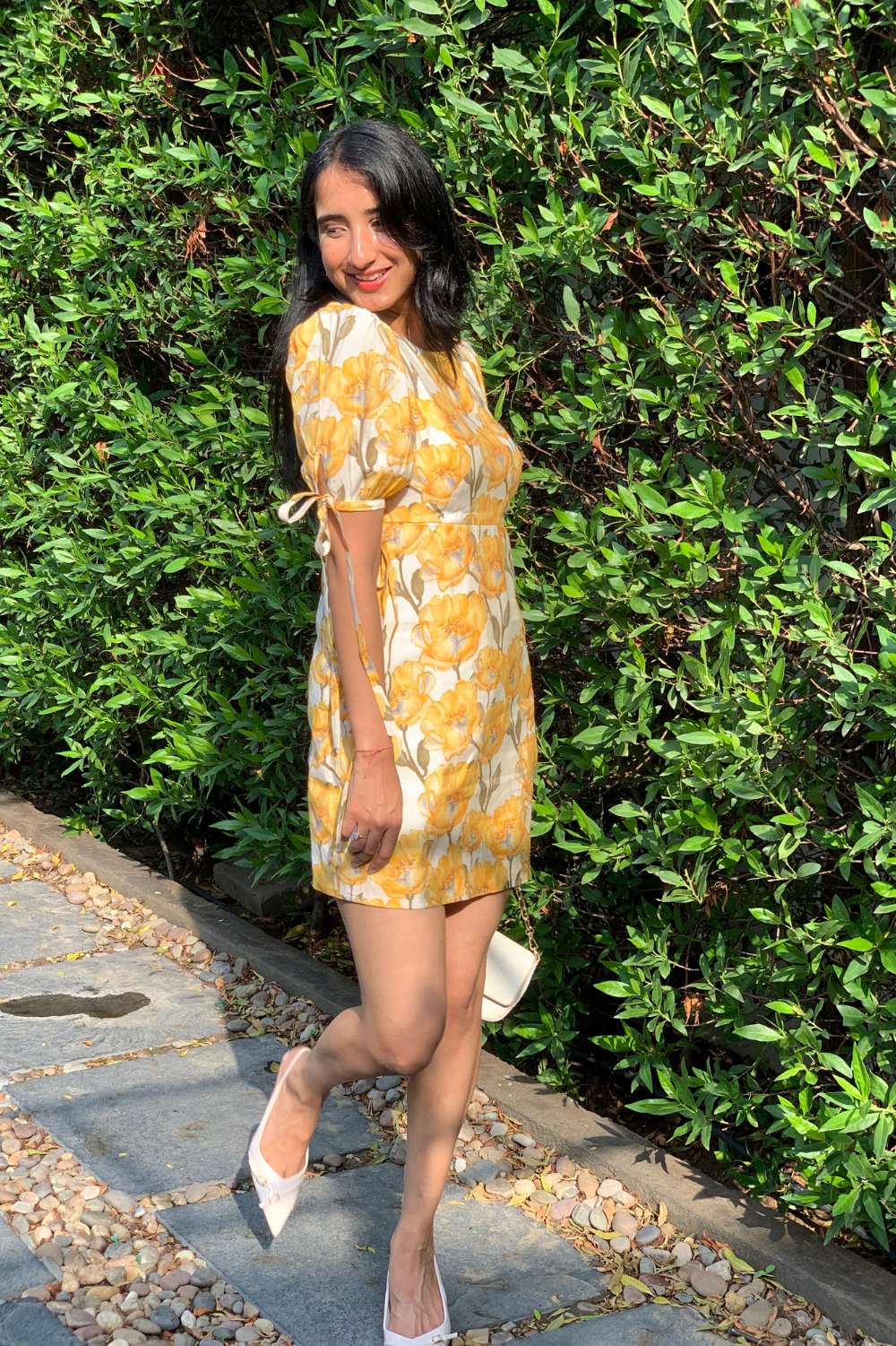 Yellow Flower Dress