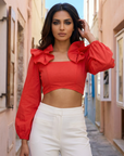 DRAGONFLY TOP (RED)