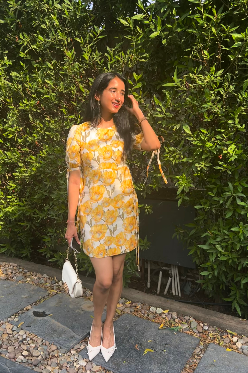 Yellow Flower Dress