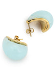 Wonders Of the Waves Earrings (Cobalt Blue)