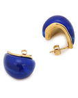 Wonders Of the Waves Earrings (Cobalt Blue)