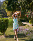 Sage Halter Dress