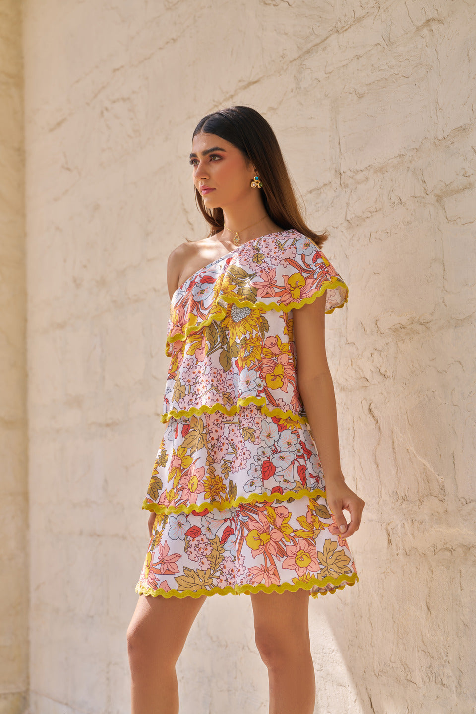 Nova Ruffle Dress