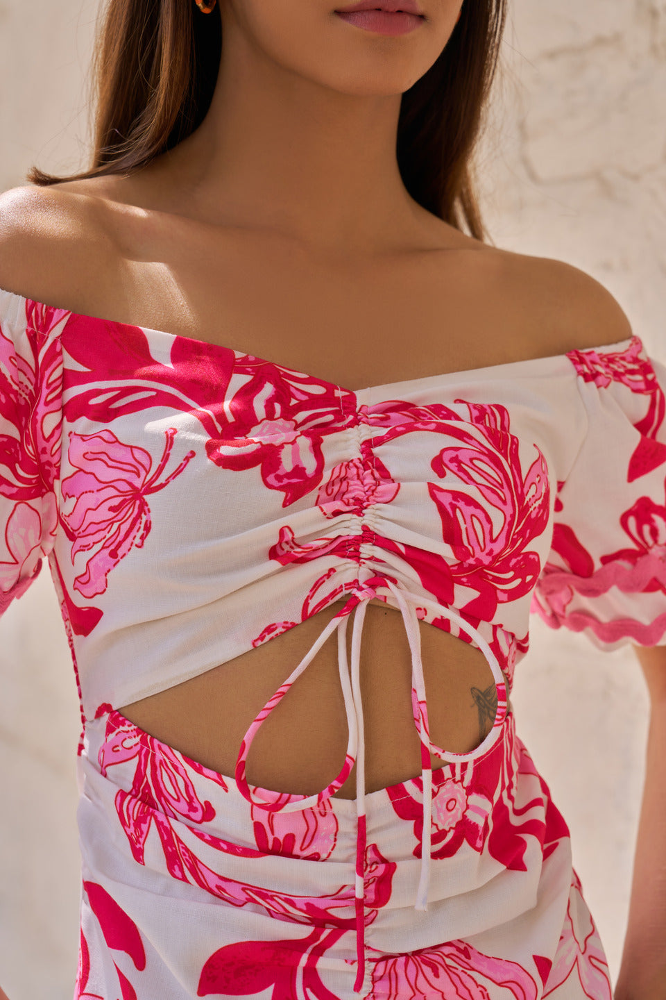 Zara Tie-Up Dress