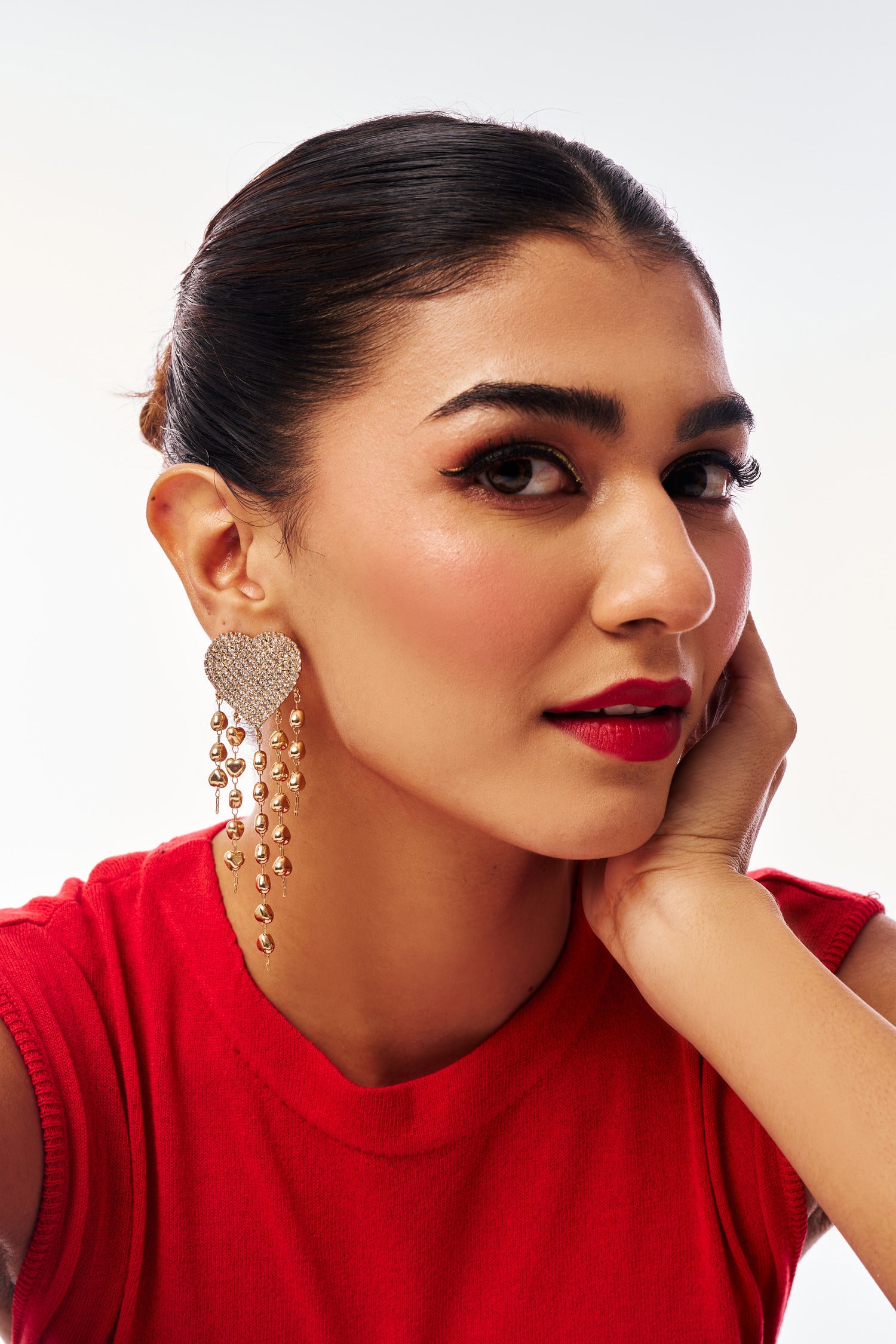 Glam At Heart Earrings