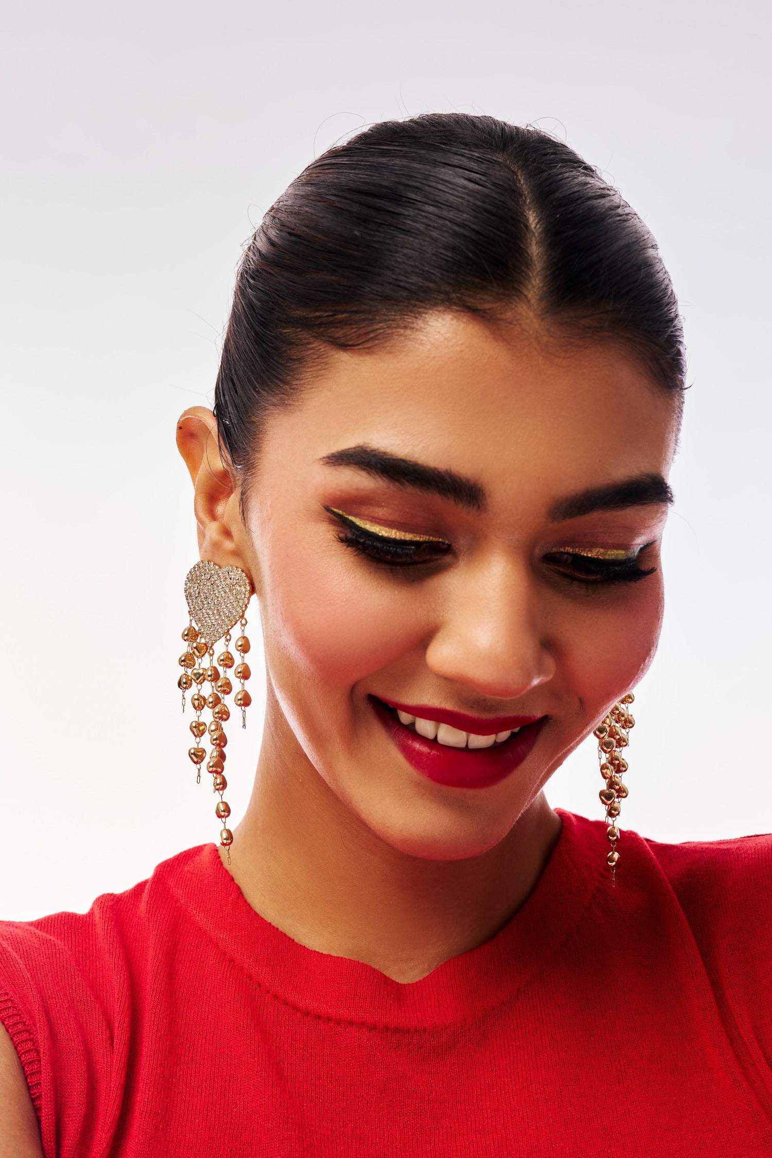 Glam At Heart Earrings
