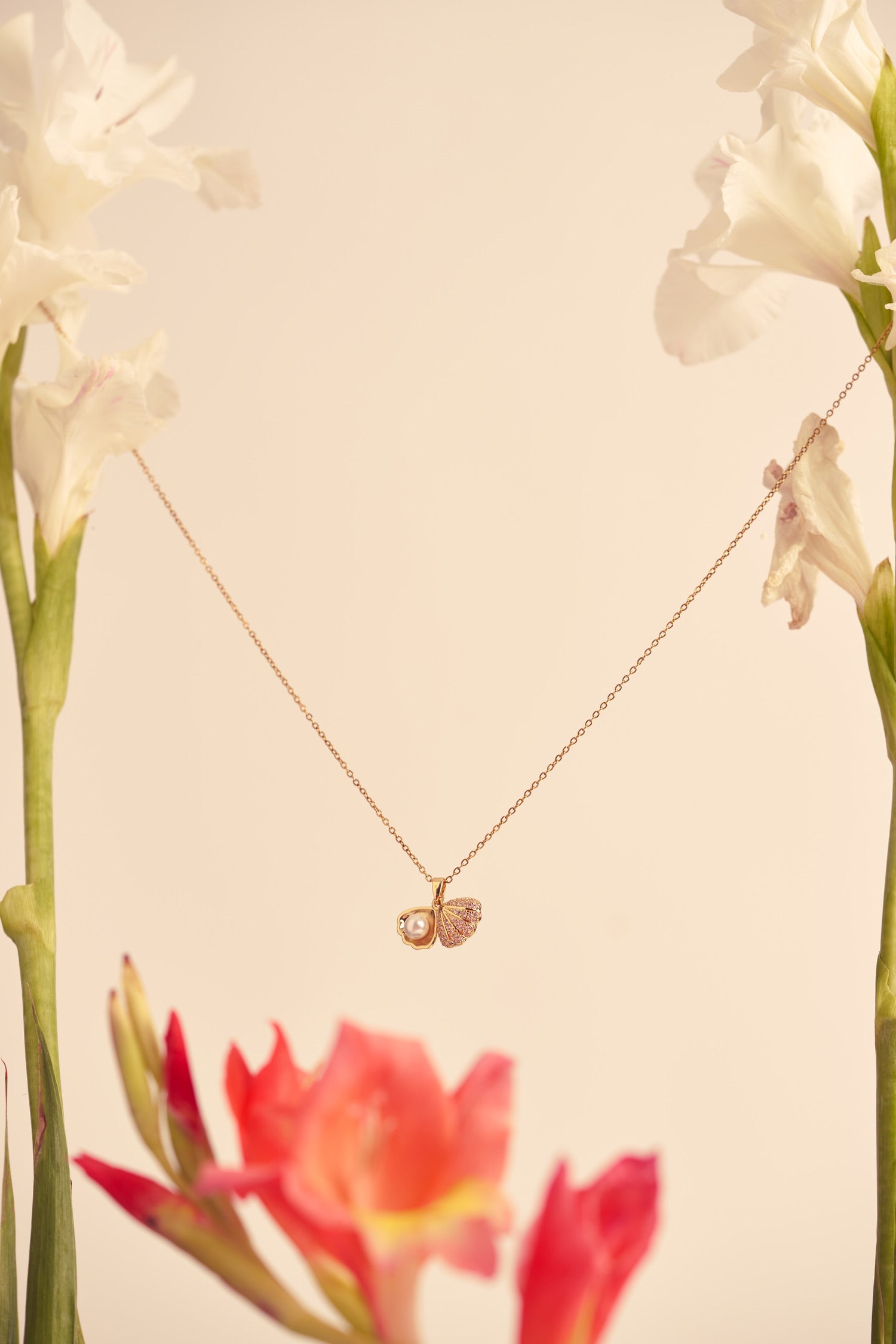 Pearl Wings Necklace