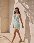 Sage Halter Dress