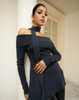 Arabella Knit Cardigan (Navy)