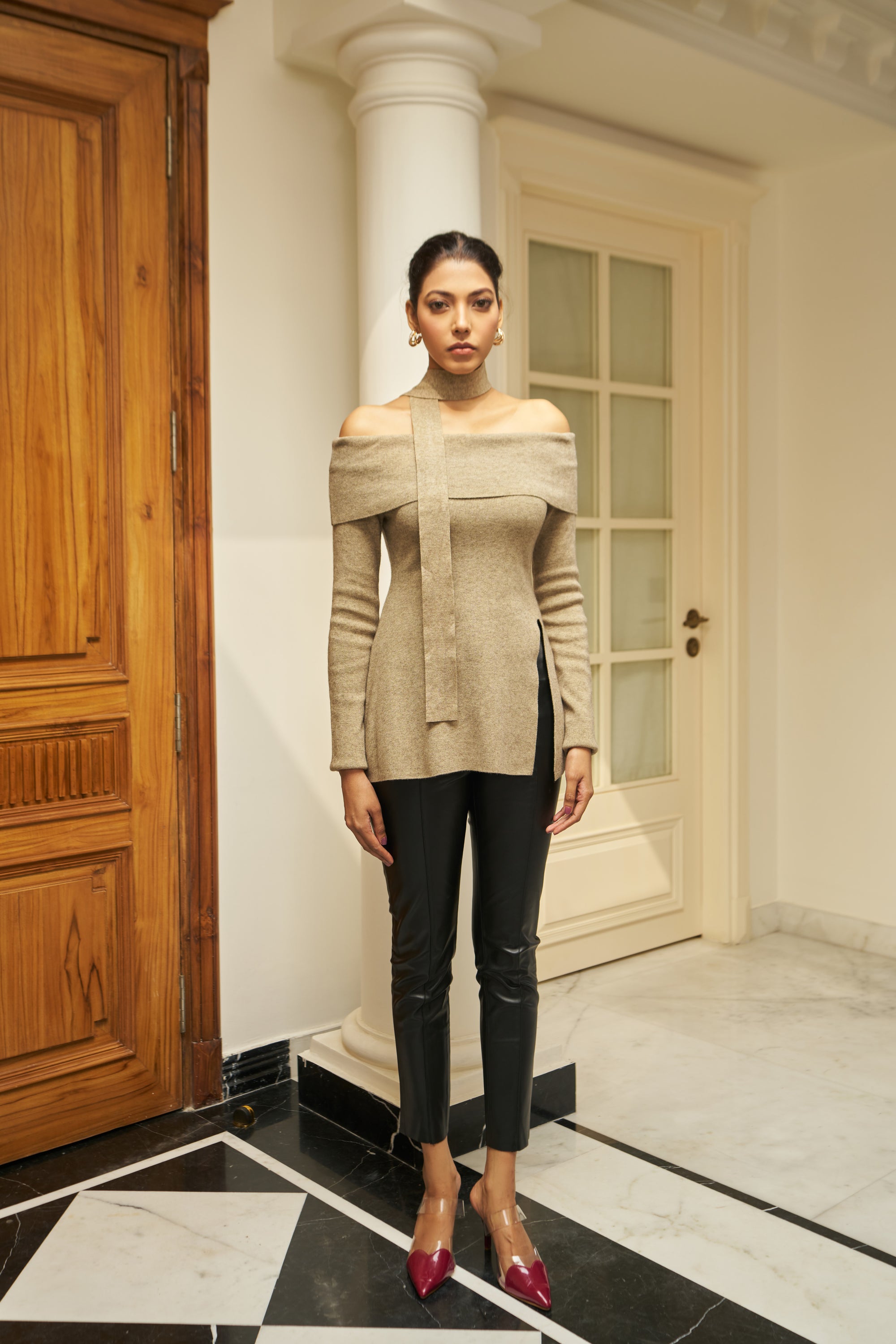 Arabella Knit Cardigan (Navy)