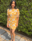 Yellow Flower Dress