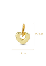 Heart Of Gold Earrings