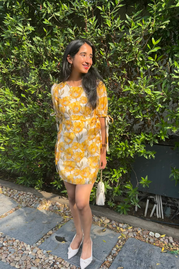 Yellow Flower Dress