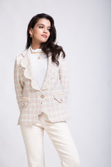 Kylee Tweed Blazer