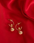 Gold Droplets Earrings