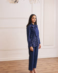 Women Denim Co-ord Set With Handwork & Embellishments (Megan Denim Co-ord Set)