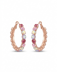 Sunset Sparkle Hoops