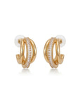 Gold Hoops With A Twist