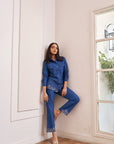 Women Denim Co-ord Set With Handwork  & Embellishments (Aria Co-ord Set)