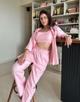 KRYSTLE DSOUZA IN COTTON CANDY SET