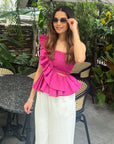 VATSALA KALANI IN SERENA TOP (PINK)