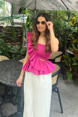 VATSALA KALANI IN SERENA TOP (PINK)