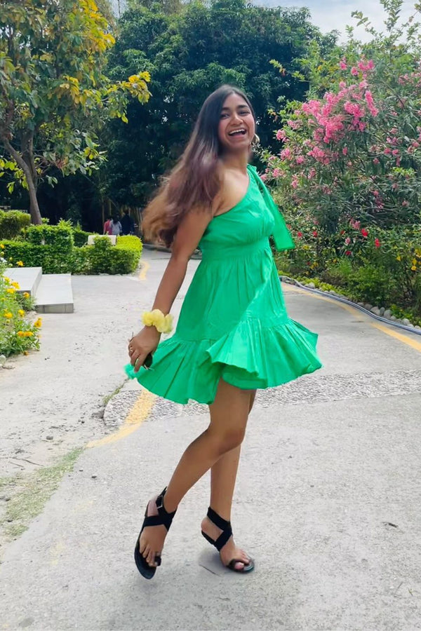 YASHVI SHAH IN CINDY DRESS (GREEN)