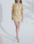 Yellow Flower Dress