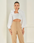 DRAGONFLY TOP (WHITE)
