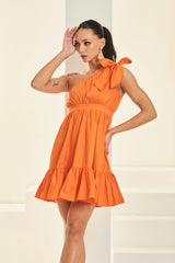 CINDY MINI DRESS (ORANGE)