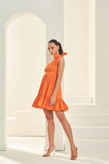 CINDY MINI DRESS (ORANGE)