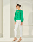 EMILY TOP (GREEN)