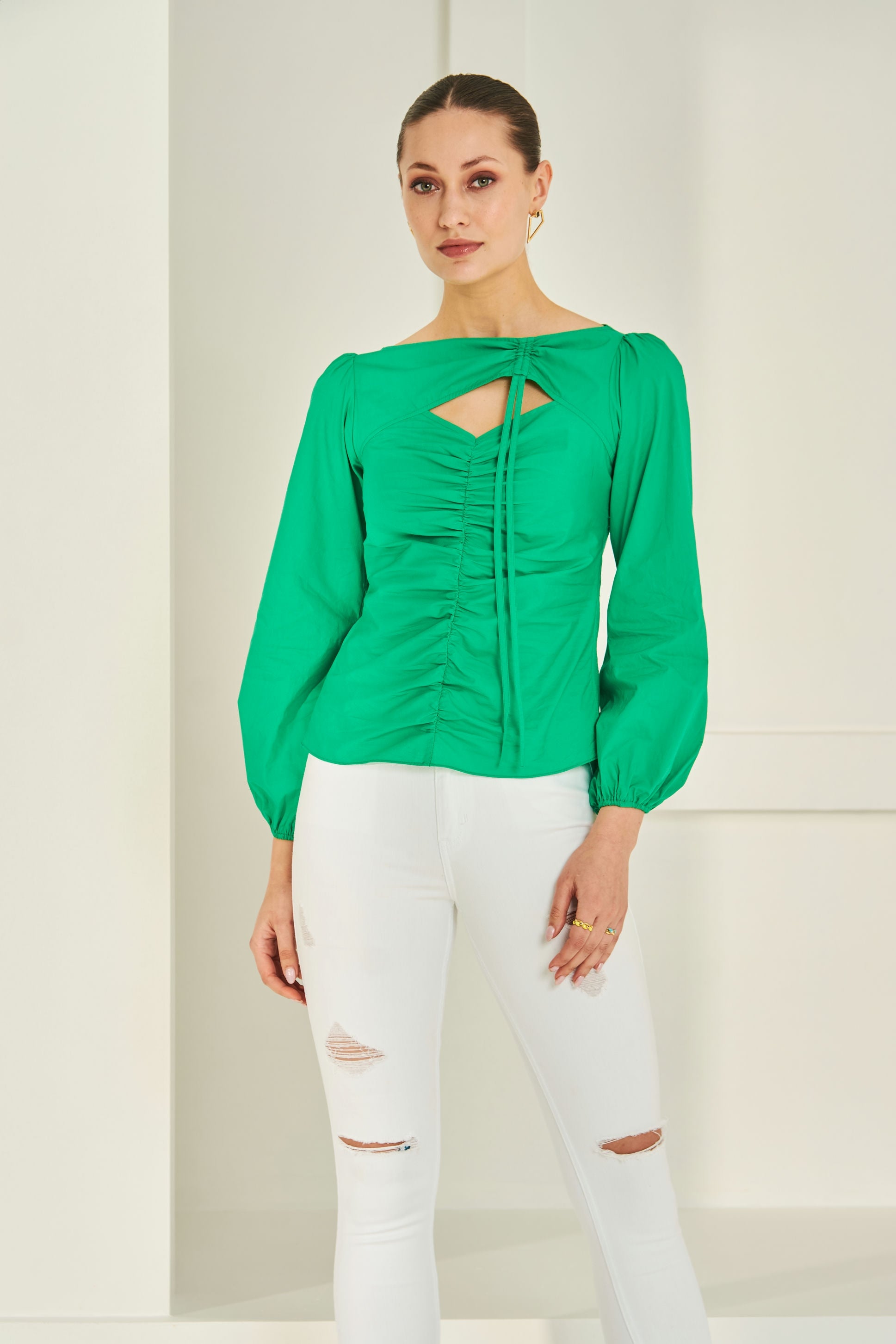 EMILY TOP (GREEN)