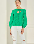 EMILY TOP (GREEN)