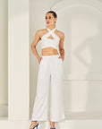 CLAIRE CO-ORD SET (WHITE)